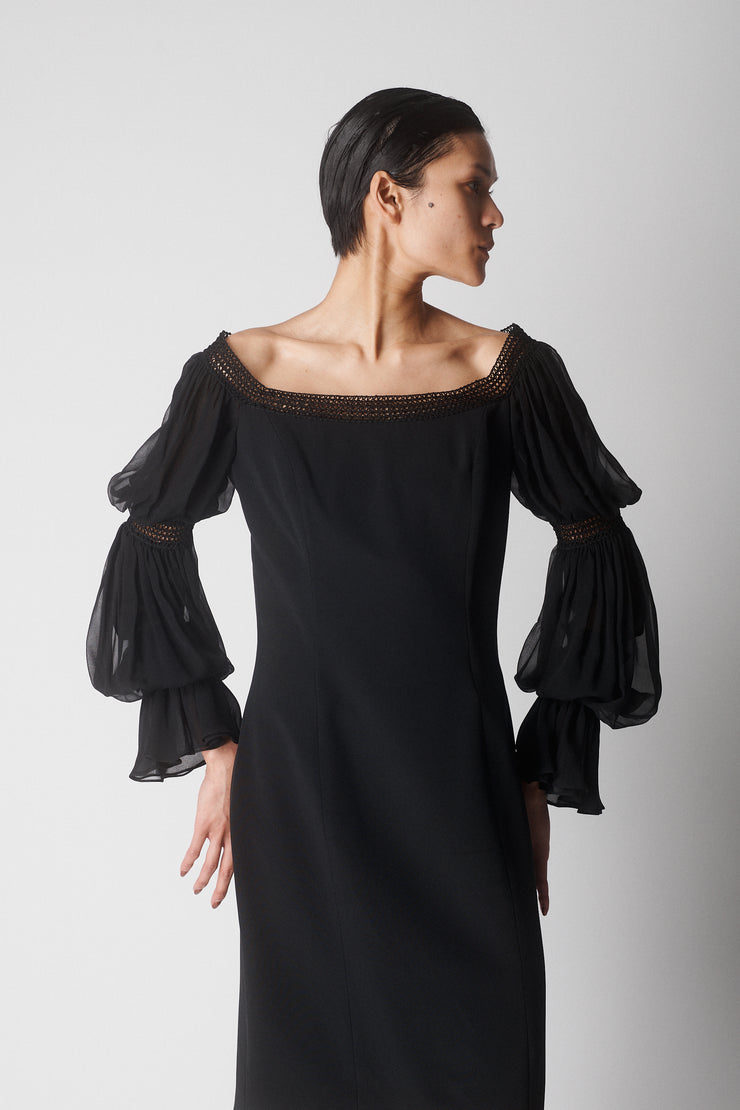 Ronald Nivelais Silk Dress - Desert Vintage