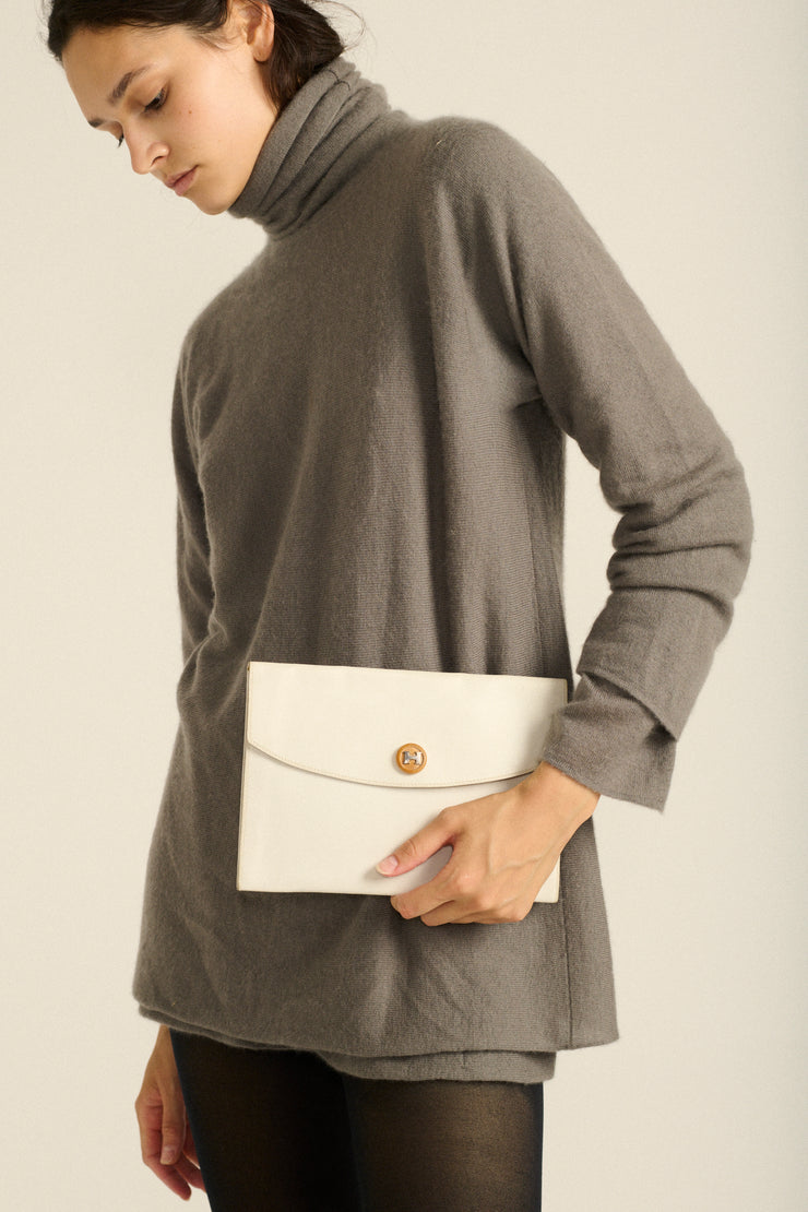 Hermès Rio Leather Clutch - Desert Vintage