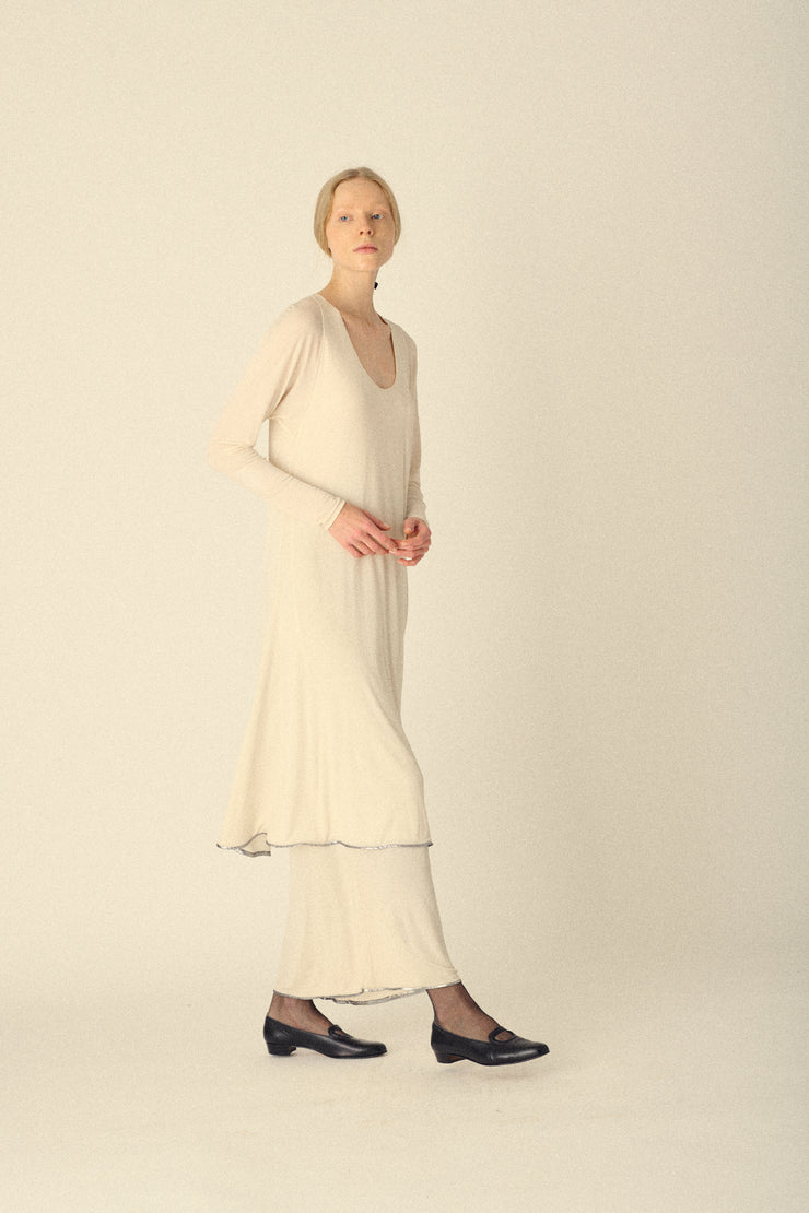 Tiered Jersey Dress - Desert Vintage