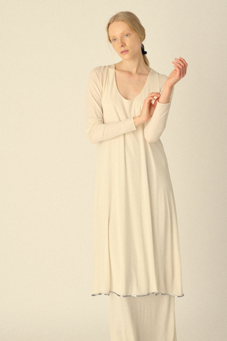 Tiered Jersey Dress - Desert Vintage