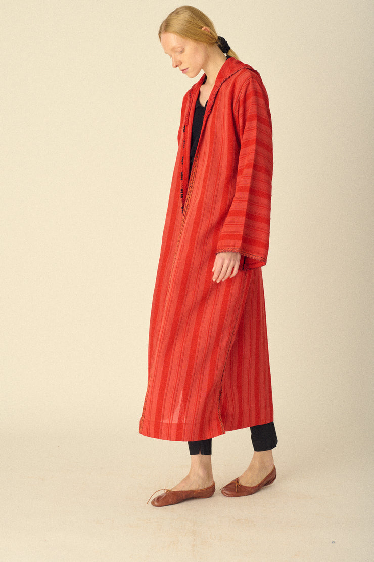 Moroccan Red Tunic - Desert Vintage