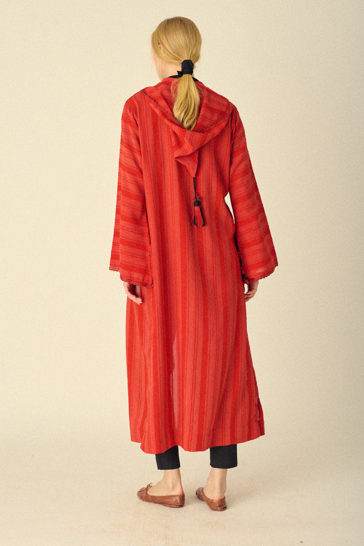 Moroccan Red Tunic - Desert Vintage