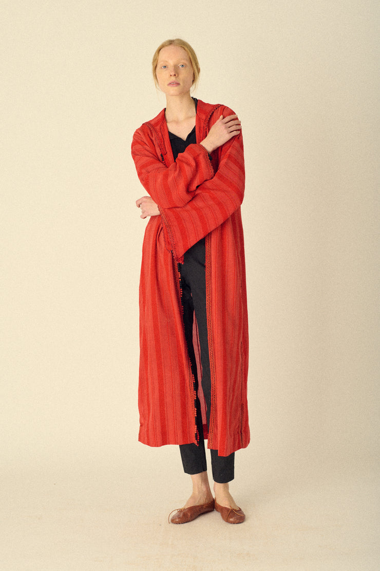 Moroccan Red Tunic - Desert Vintage