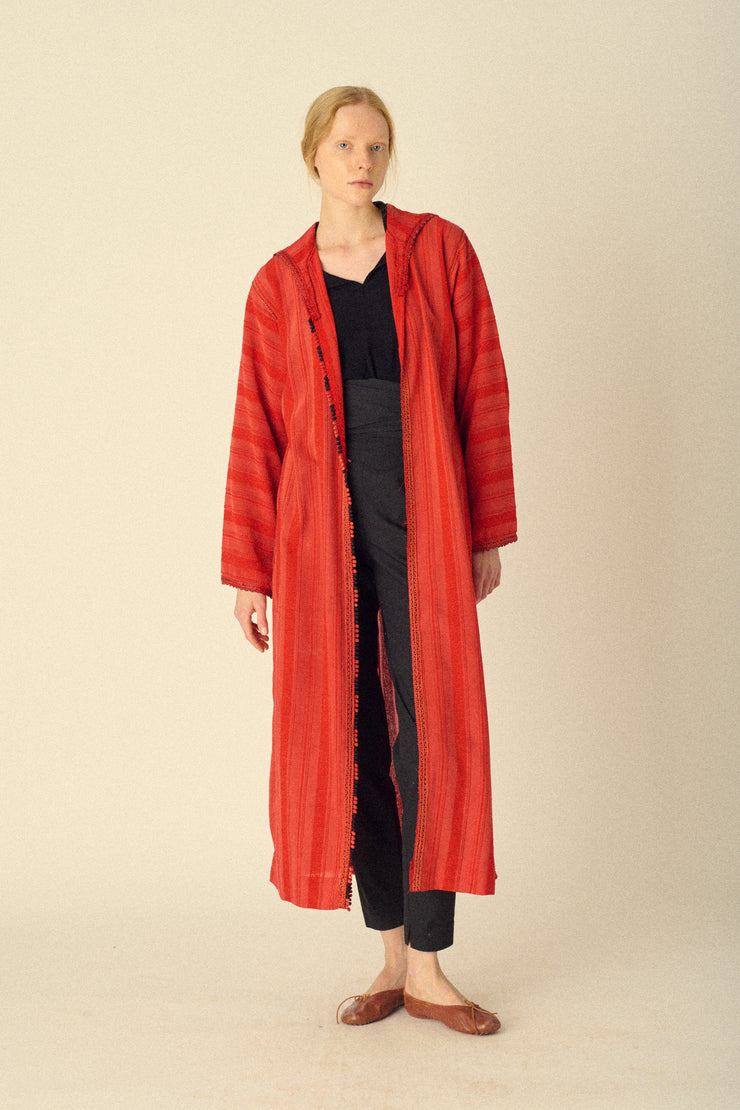 Moroccan Red Tunic - Desert Vintage