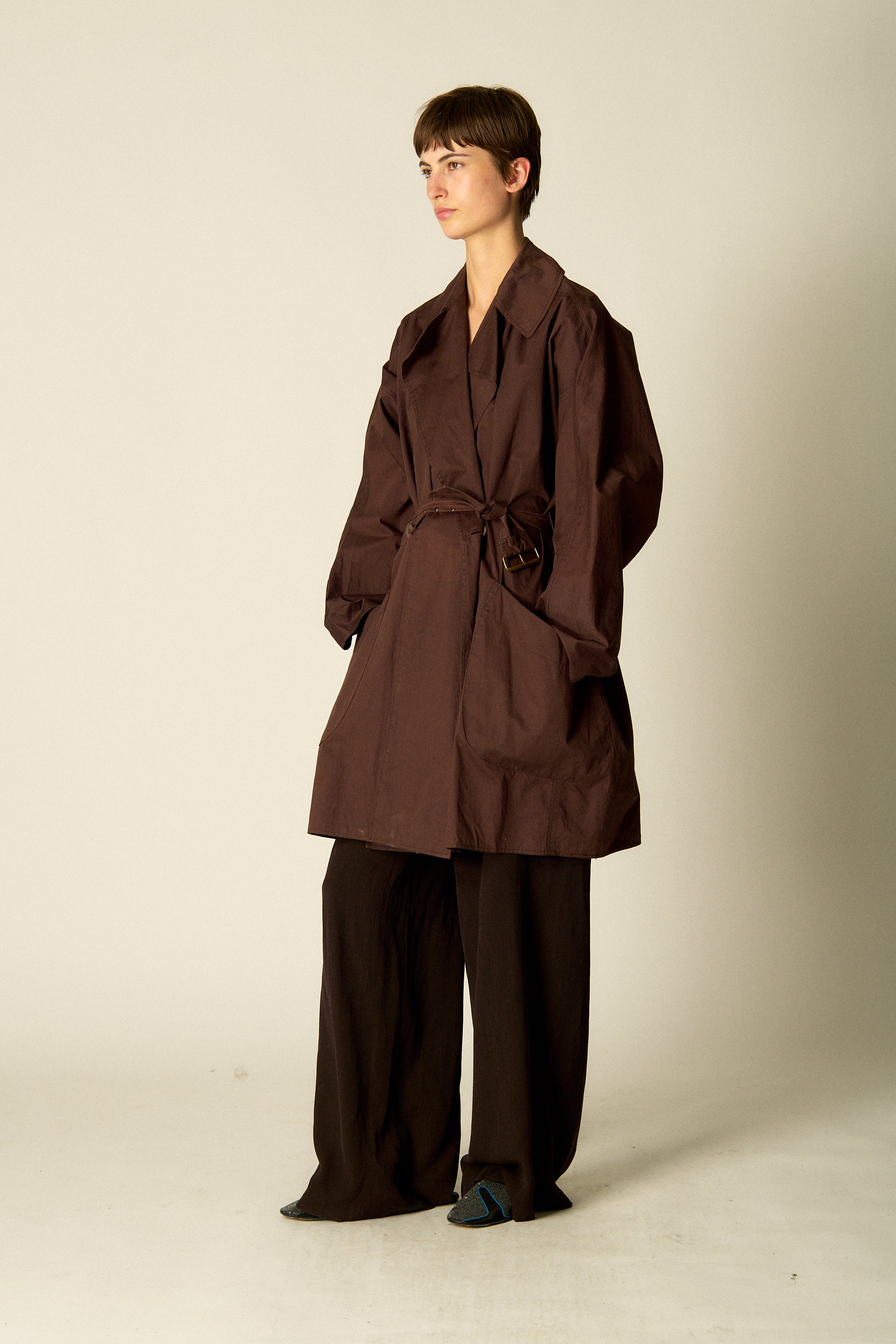 Alaïa Cotton Trench - Desert Vintage