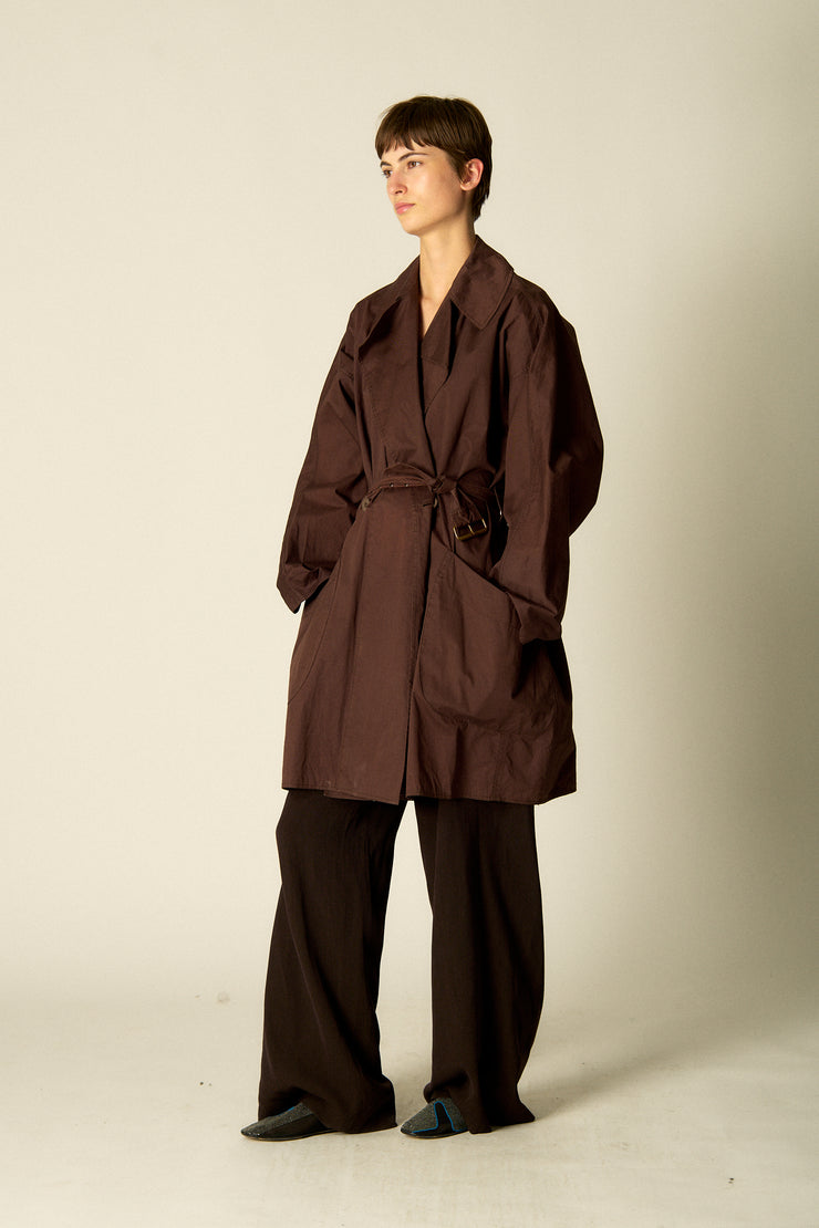 Alaïa Cotton Trench - Desert Vintage