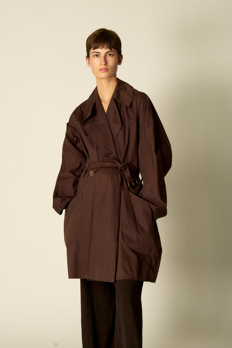 Alaïa Cotton Trench - Desert Vintage