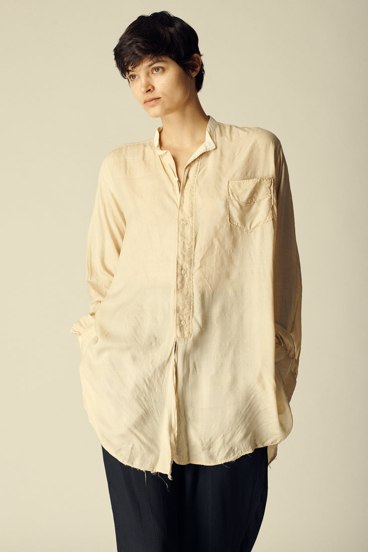 Antique Silk Button Down - Desert Vintage