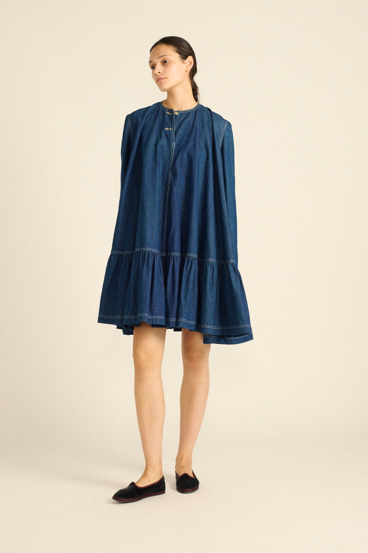 Patrick Kelly Denim Swing Dress - Desert Vintage