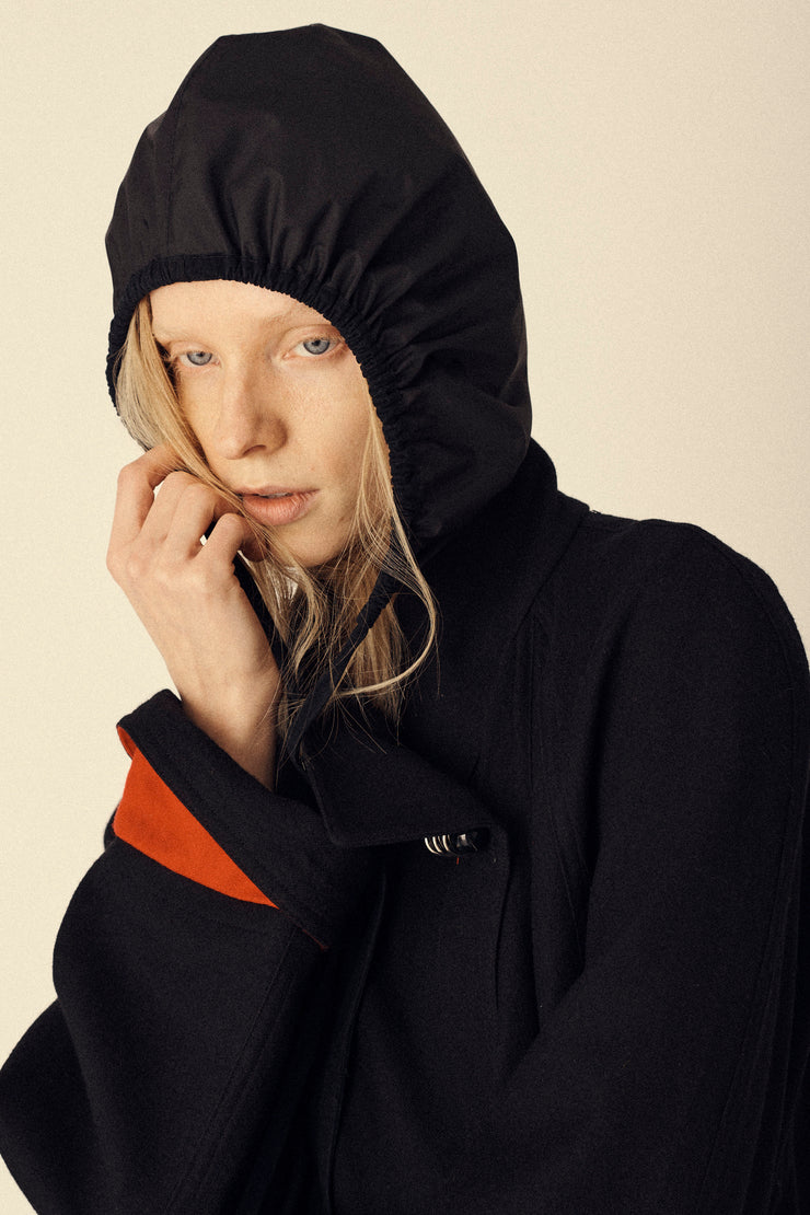 Black Rain hood - Desert Vintage