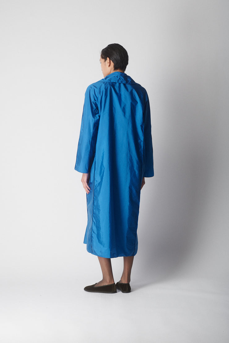 Shamsk Blue Trench - Desert Vintage