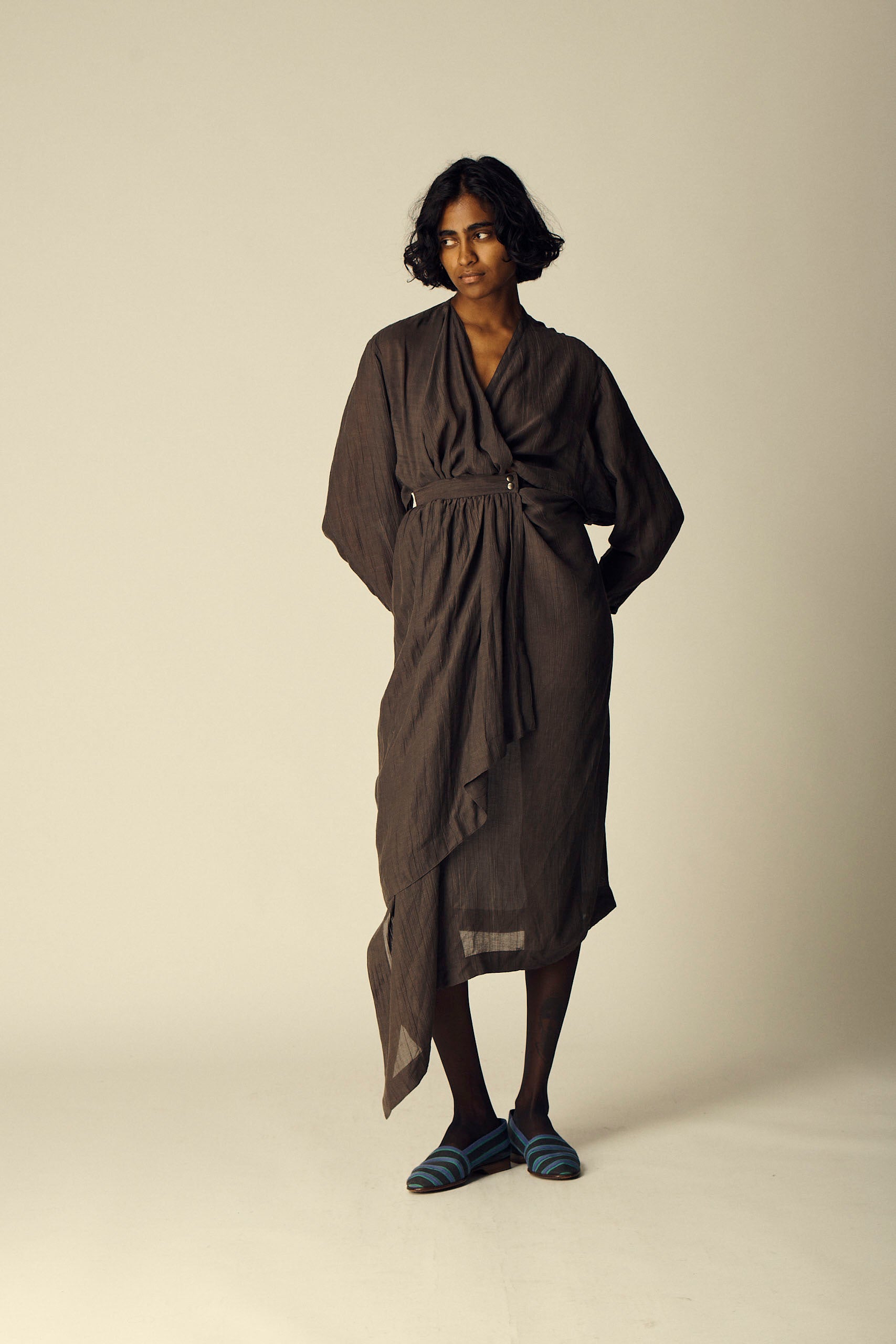 ss 1984 Alaïa Wrap Dress - Desert Vintage