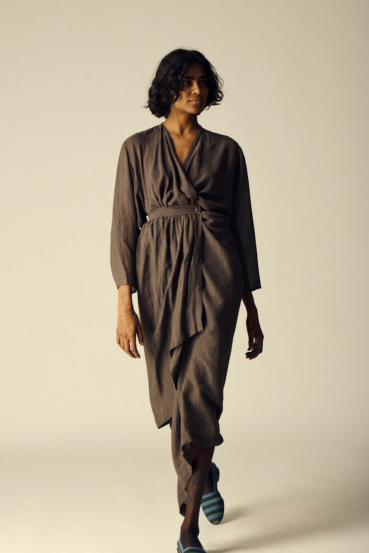 ss 1984 Alaïa Wrap Dress - Desert Vintage