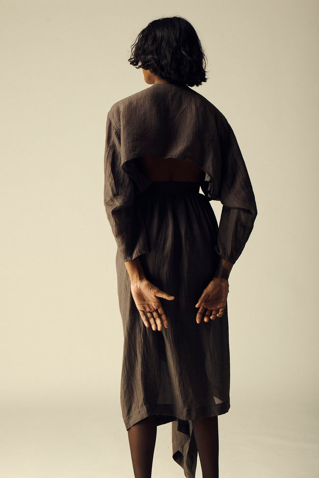 ss 1984 Alaïa Wrap Dress - Desert Vintage