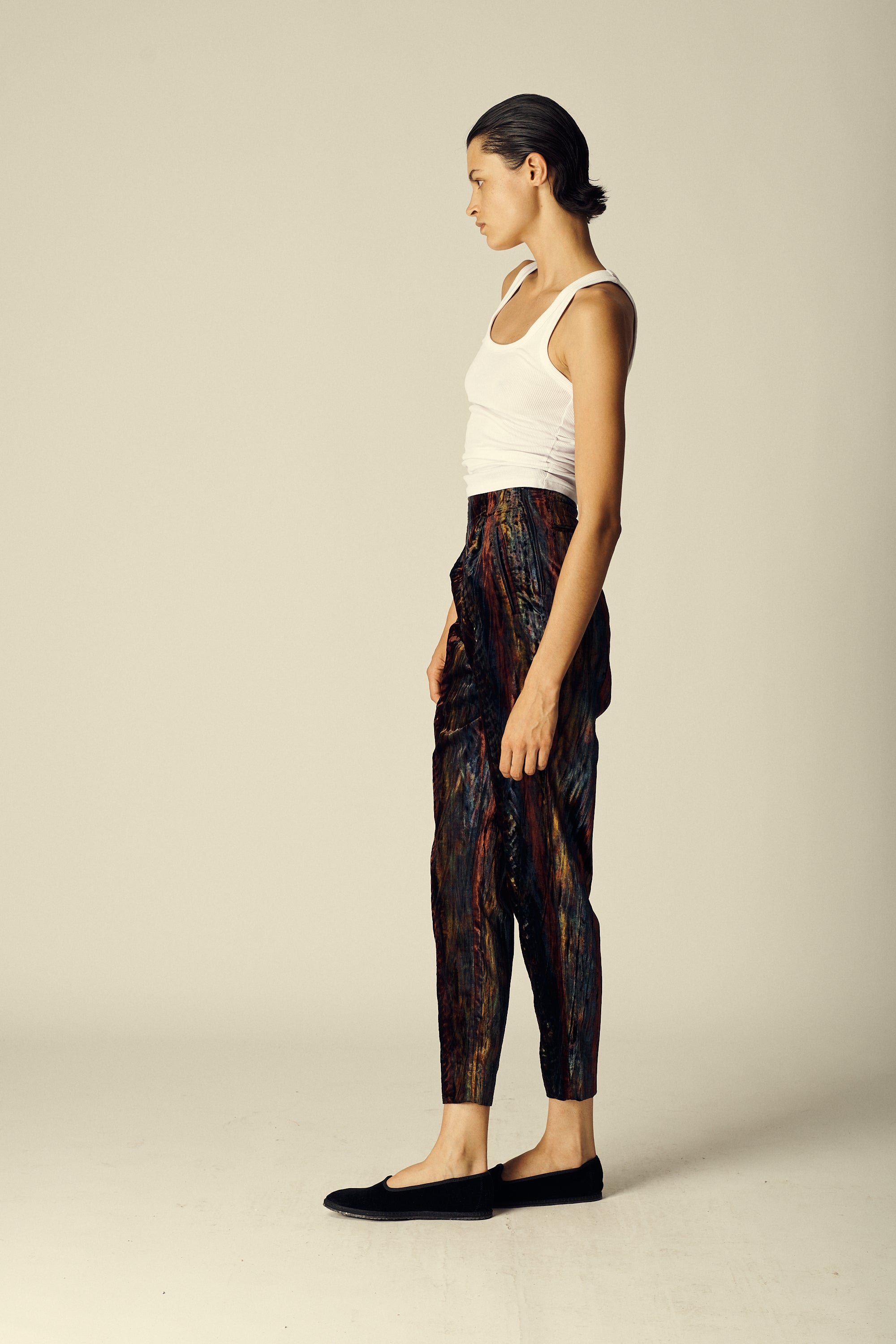 Romeo Gigli Velvet Trousers - Desert Vintage