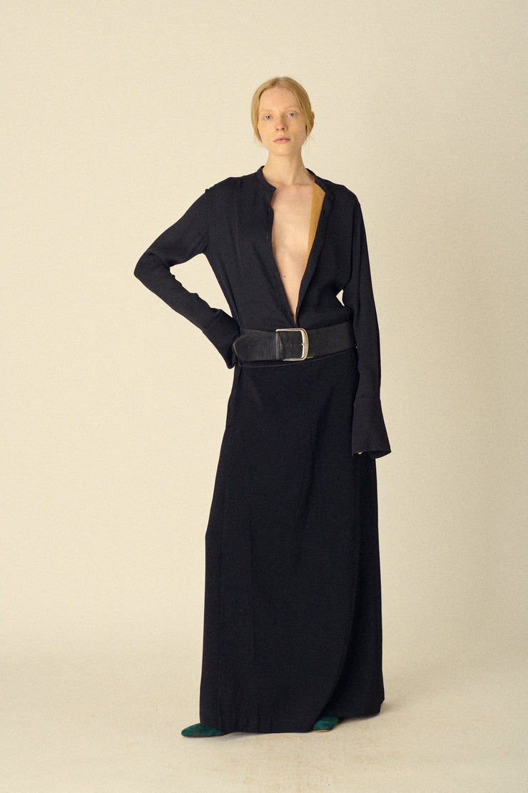 A F Vandervorst Belted Skirt - Desert Vintage