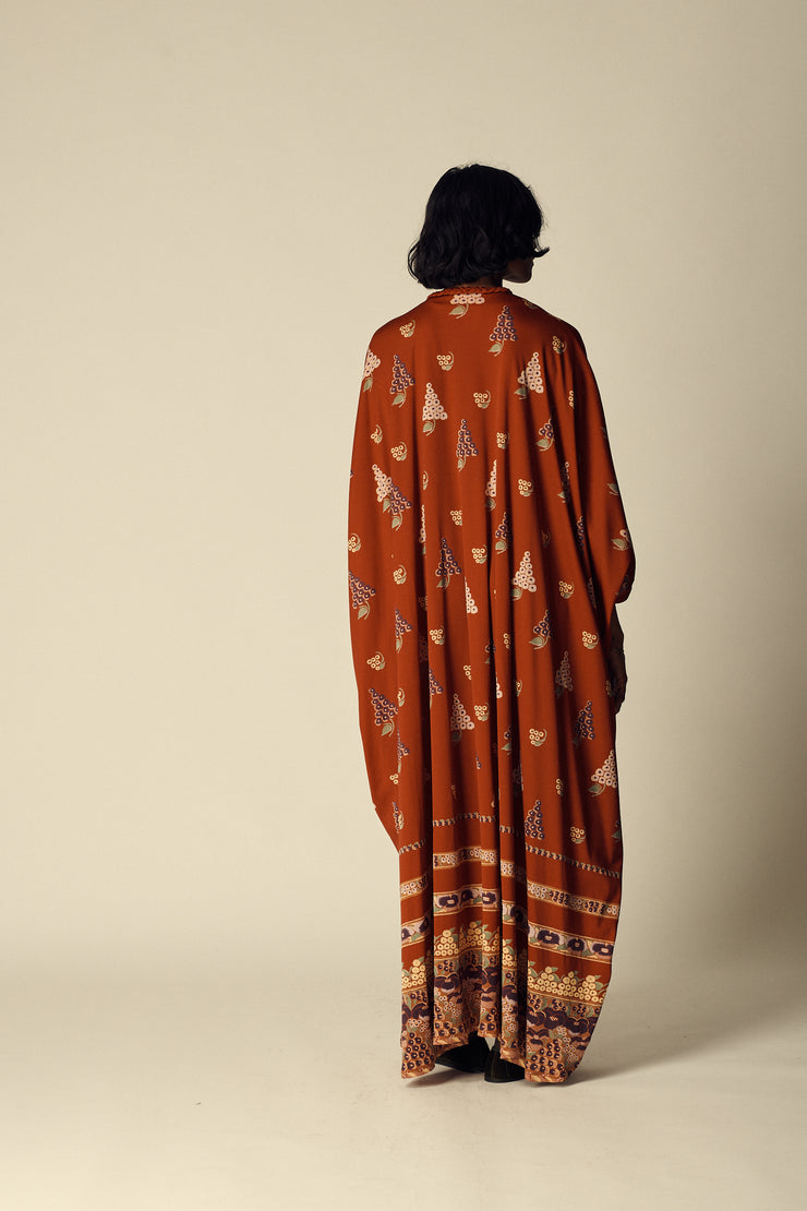 1970s Jean Varon Printed Caftan - Desert Vintage