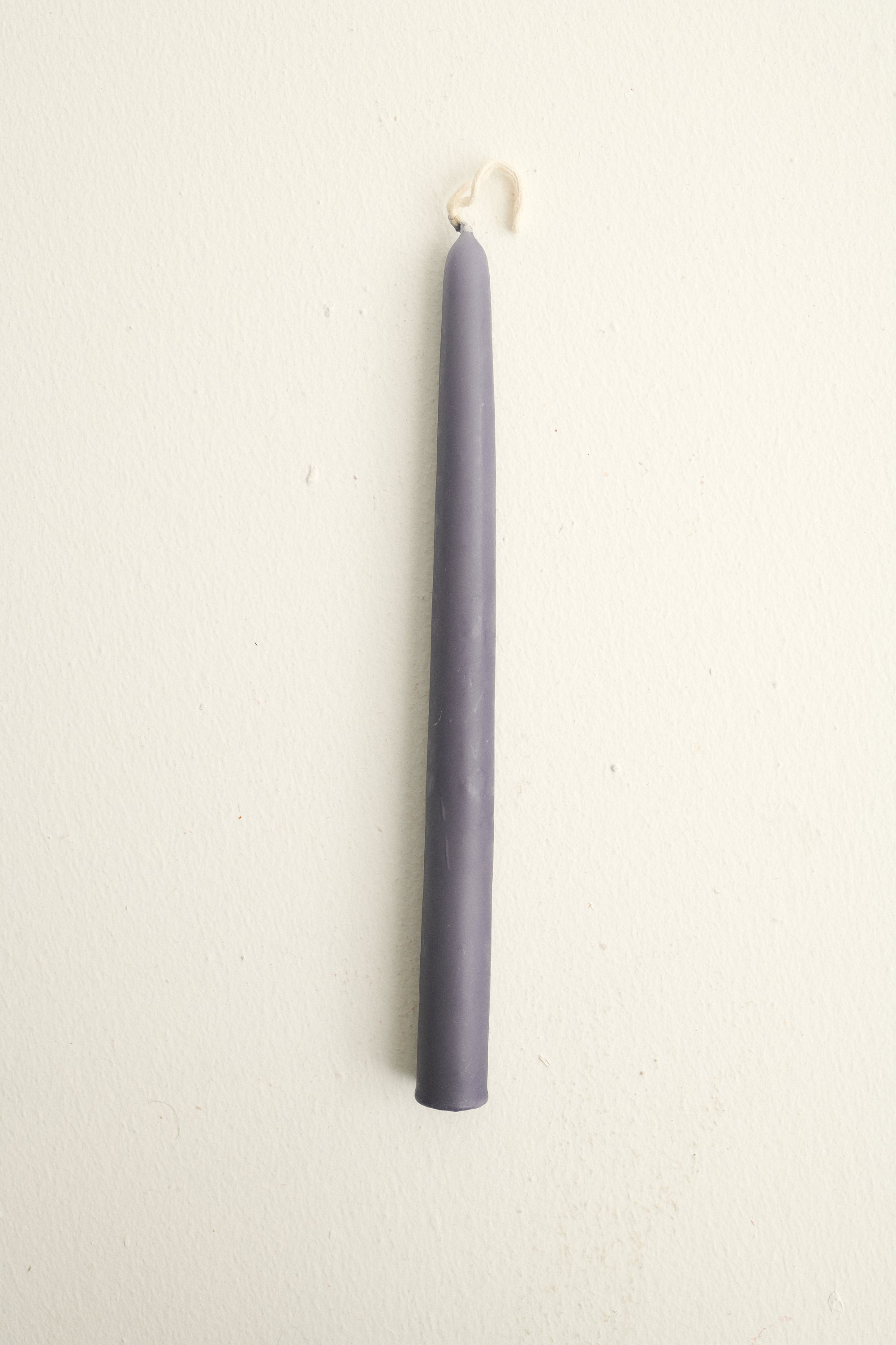 Purple Beeswax Taper Candle - Desert Vintage