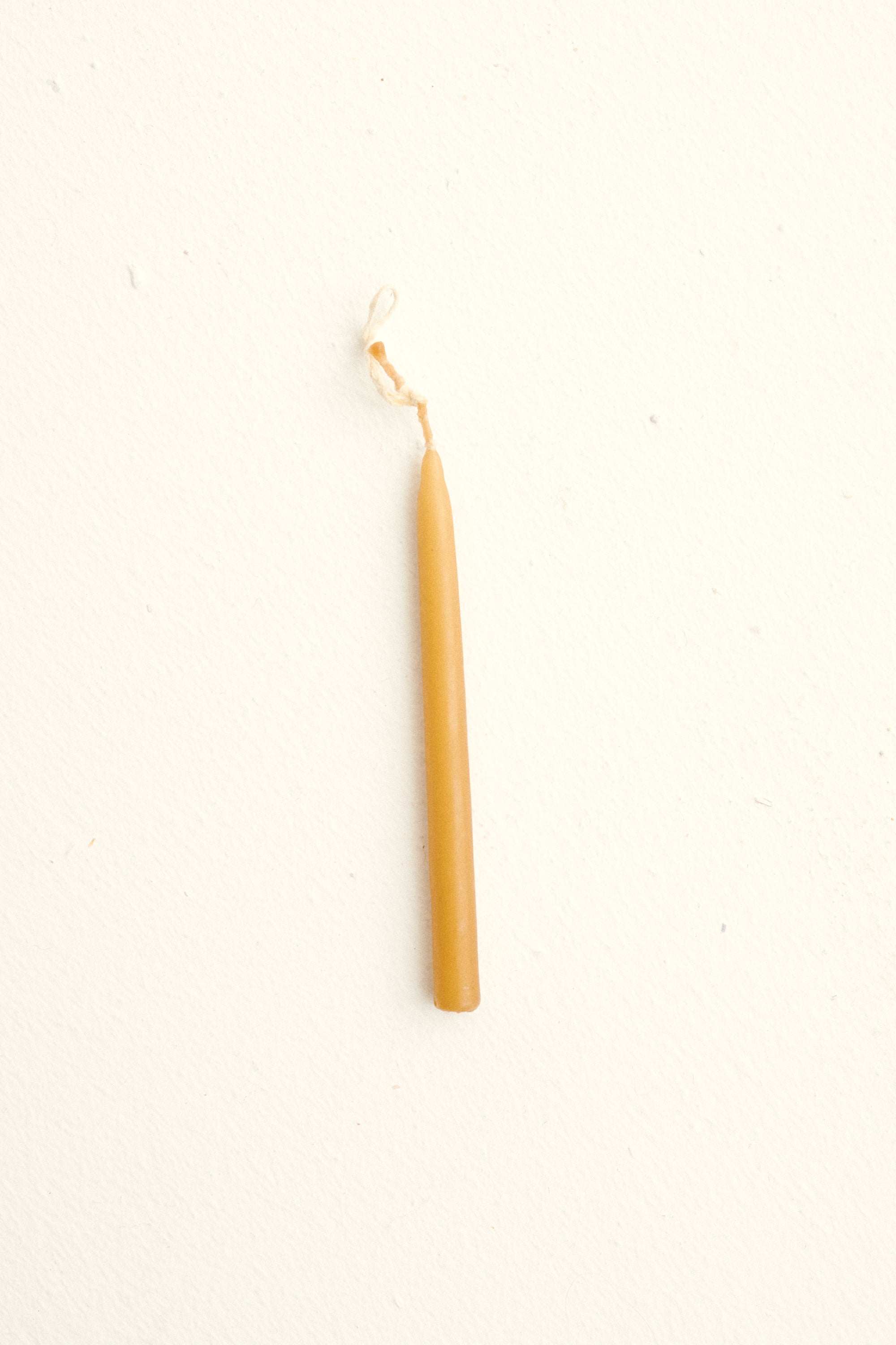 Small Natural Beeswax Taper Candles - Desert Vintage