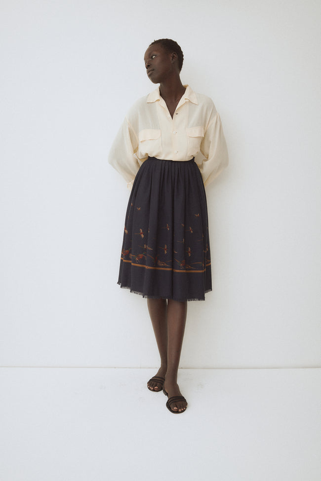 Ralph Lauren Pheasant Hunt Skirt - Desert Vintage