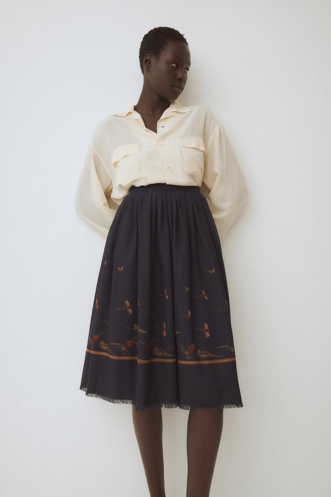 Ralph Lauren Pheasant Hunt Skirt - Desert Vintage