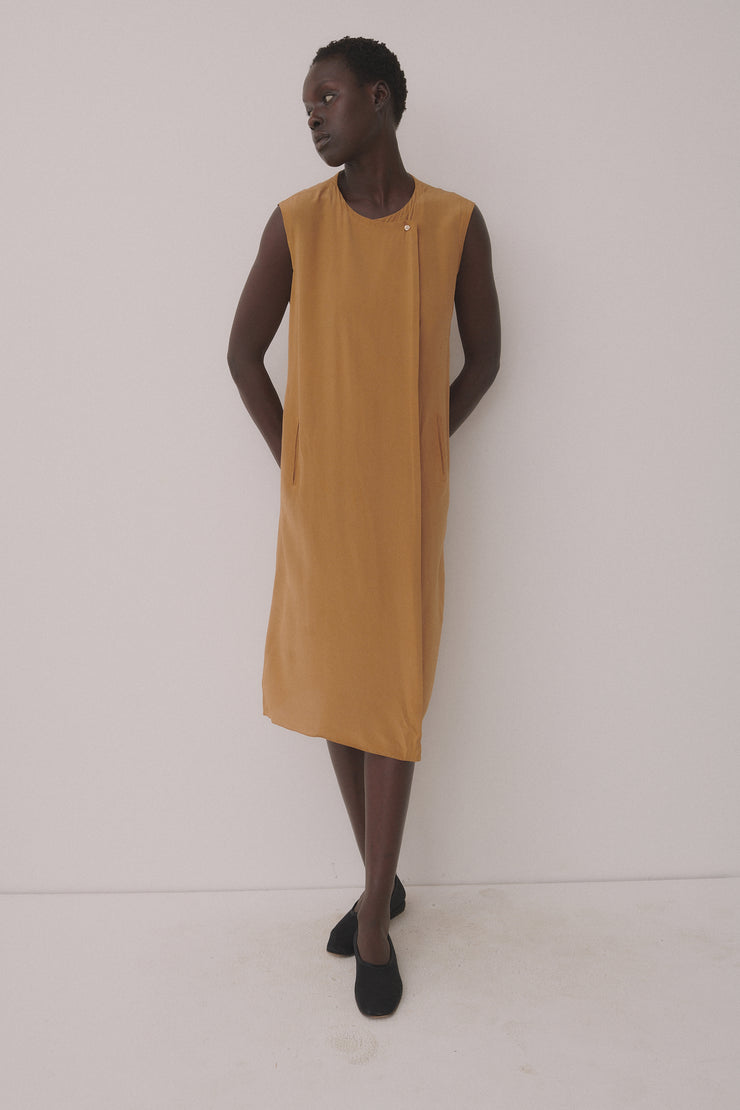 Vintage Silk Shift Dress - Desert Vintage