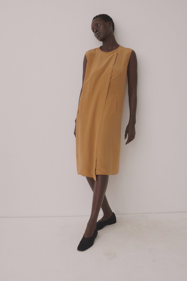 Vintage Silk Shift Dress - Desert Vintage