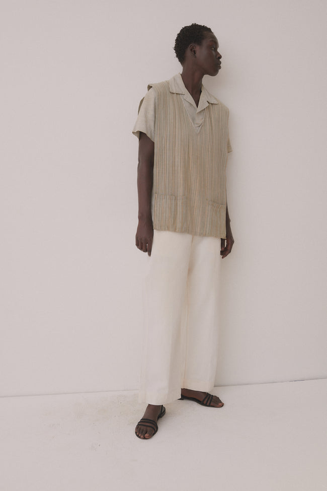 1960s Linen Pullover - Desert Vintage