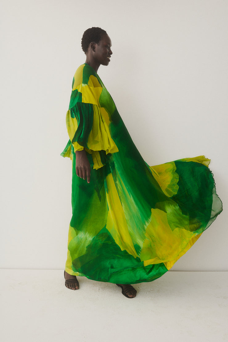 Pierre Cardin Silk Chiffon Gown - Desert Vintage