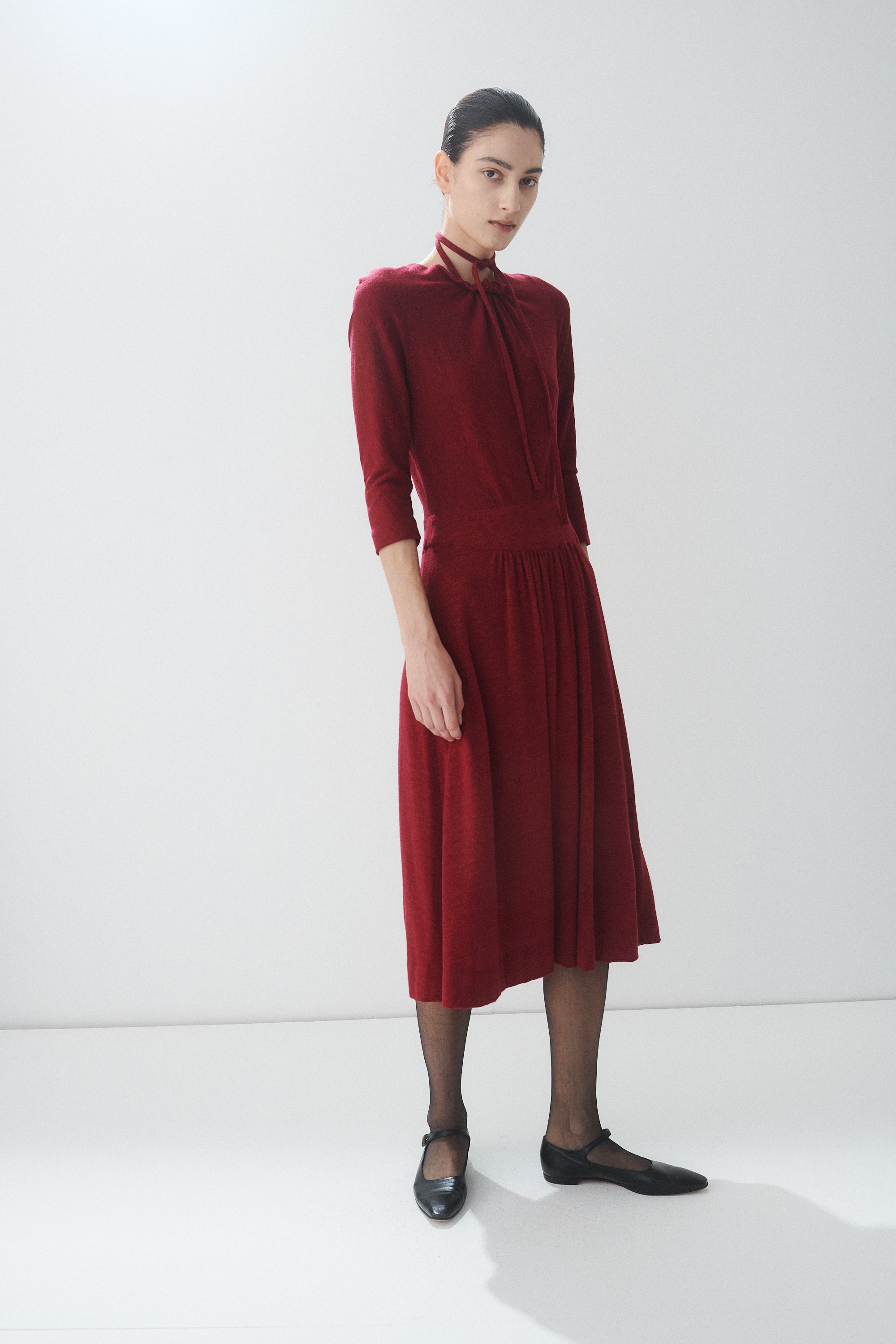 1970s Madame Grés Wool Dress - Desert Vintage