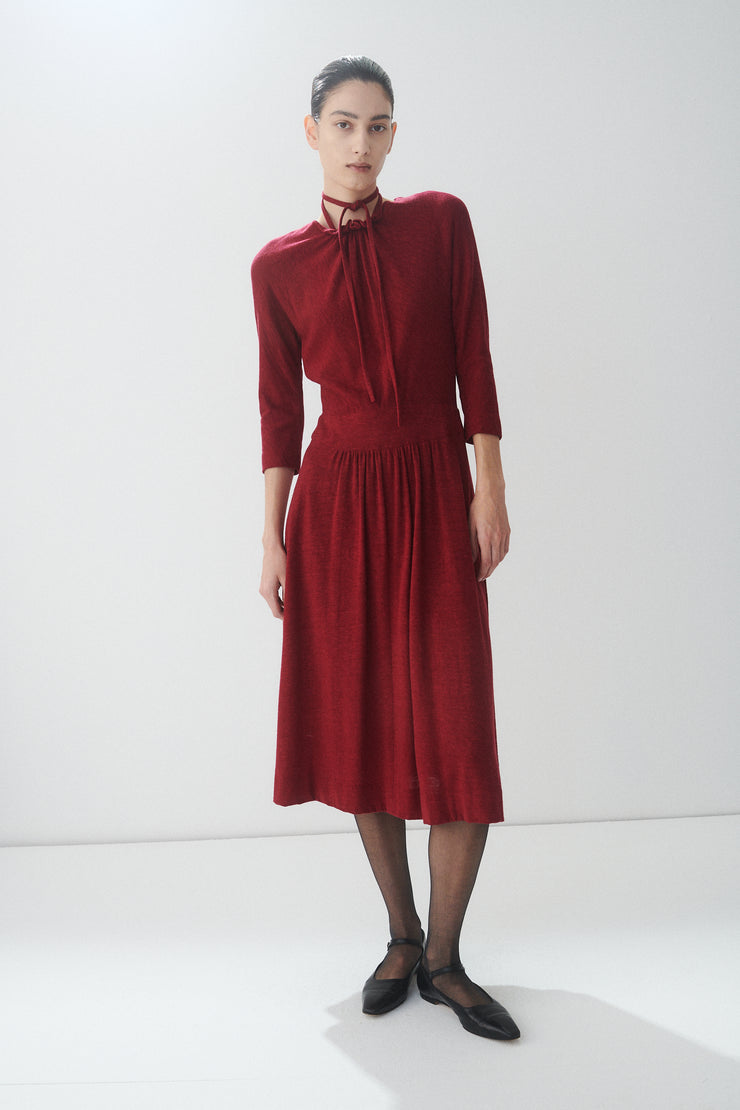 1970s Madame Grés Wool Dress - Desert Vintage