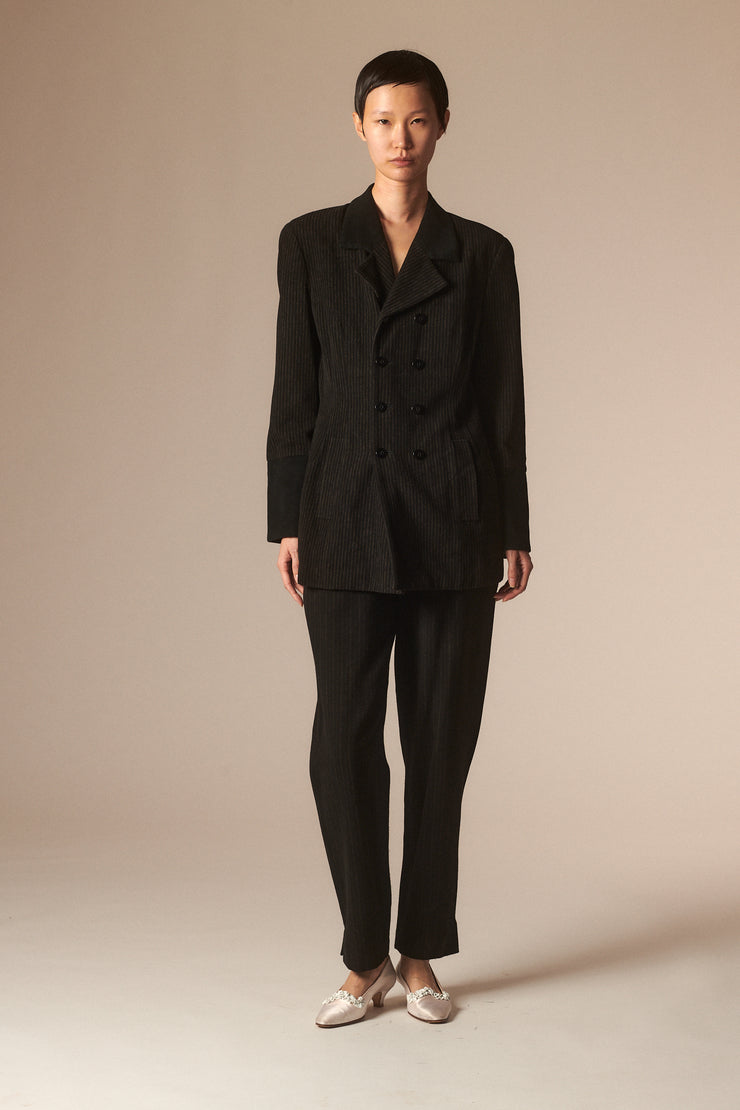 Matsuda Pinstriped Cashmere Suit - Desert Vintage