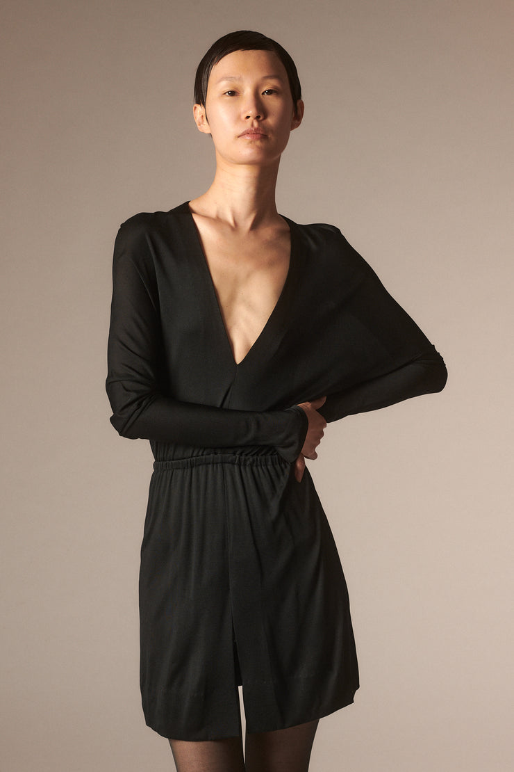 Vintage Halston Black Dress - Desert Vintage