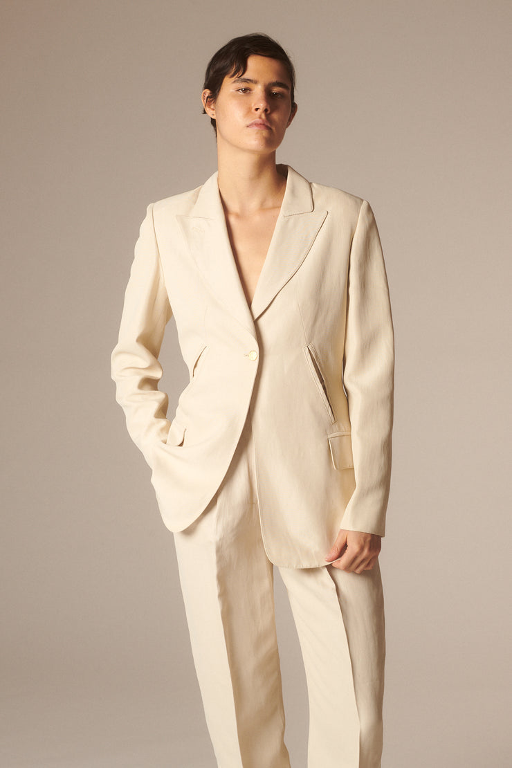 Montana Ivory Silk Suit - Desert Vintage