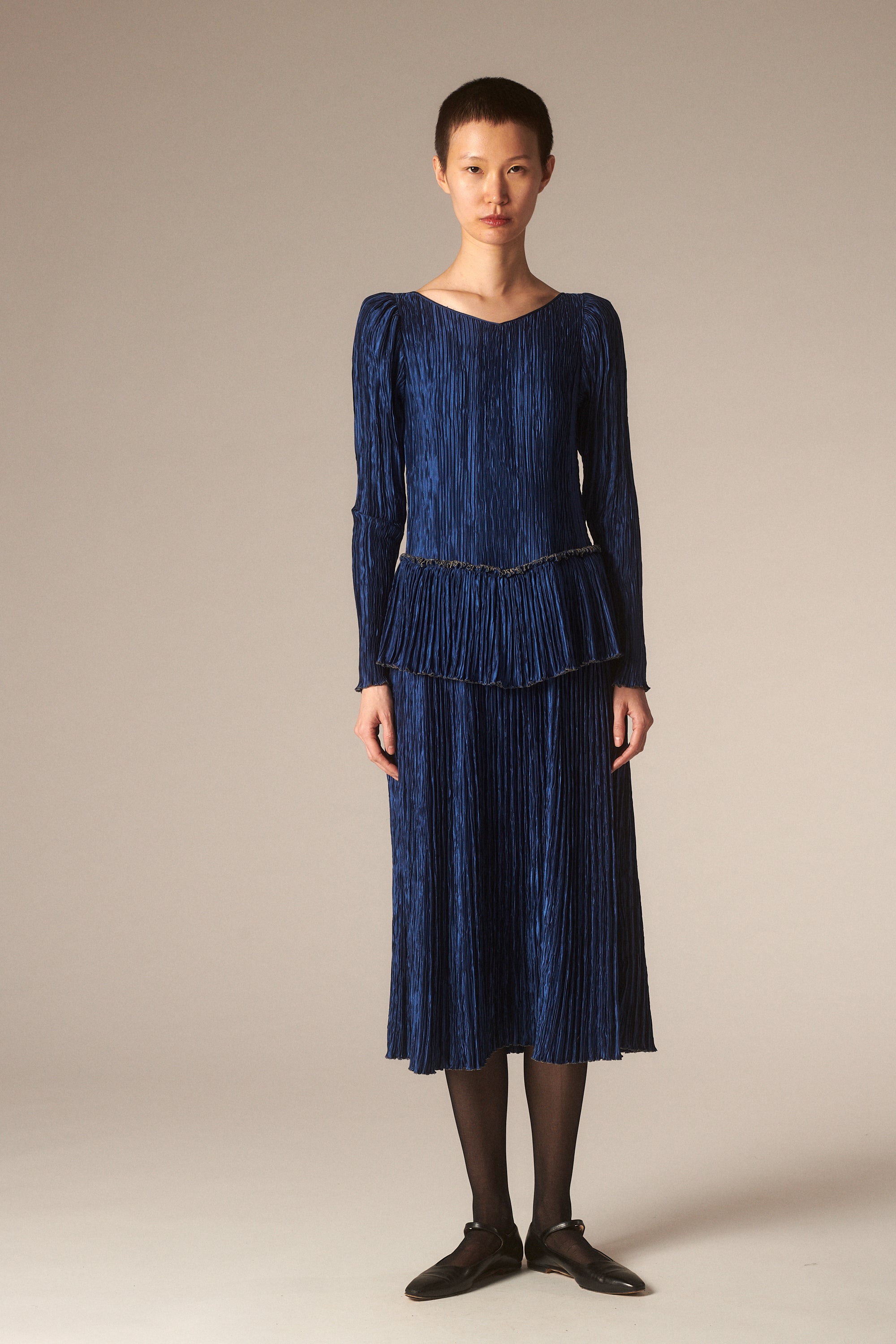 Mary McFadden Pleated Dress - Desert Vintage