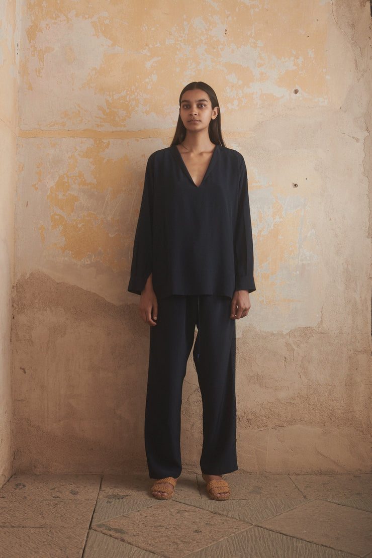 Ténéré Inés Shirt in Midnight - Desert Vintage