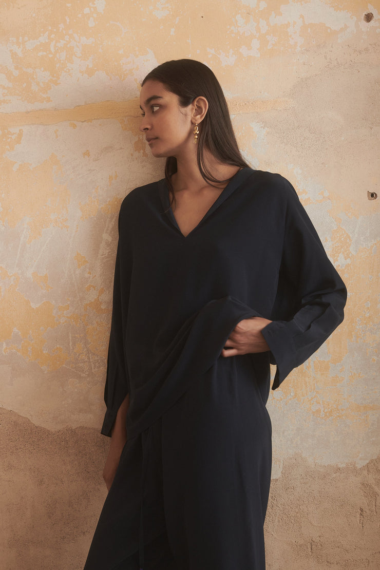 Ténéré Inés Shirt in Midnight - Desert Vintage