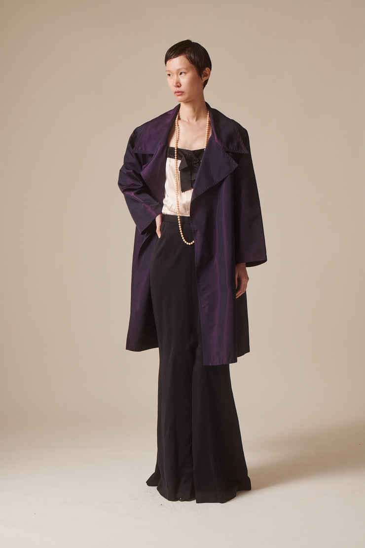 Chanel Iridescent Purple Coat - Desert Vintage